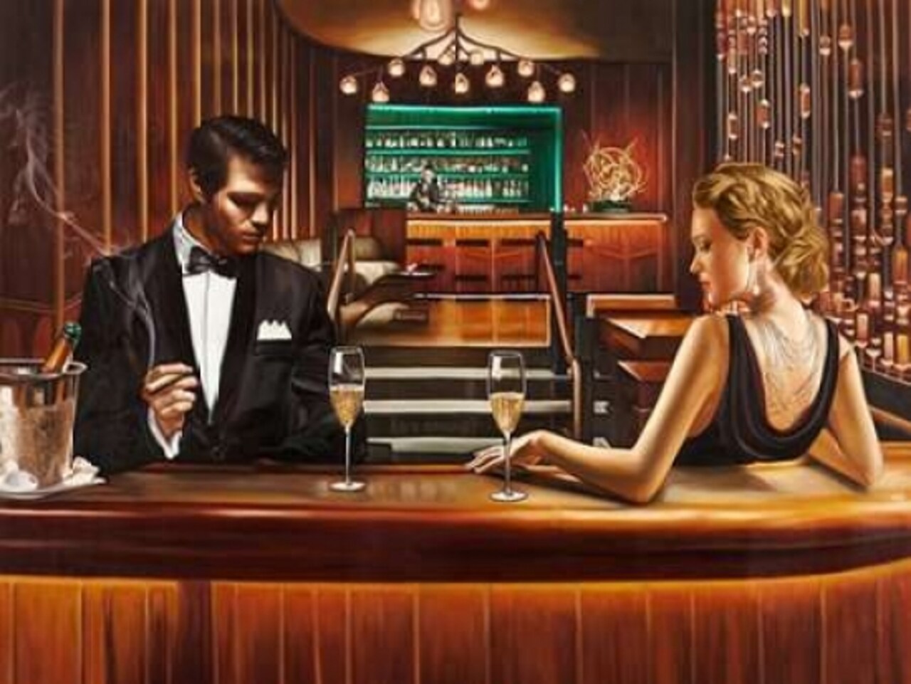 A Grand Night Out Poster Print by Pierre Benson - Item # VARPDX3BN2968